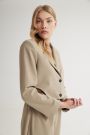 Paige Cropped Blazer Beige