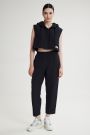 Katie Cropped Puffer Black