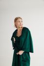 Scarlet Velvet Kimono Green