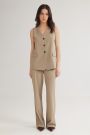 Juniper Long Pants Beige