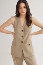 Noor Vest Beige