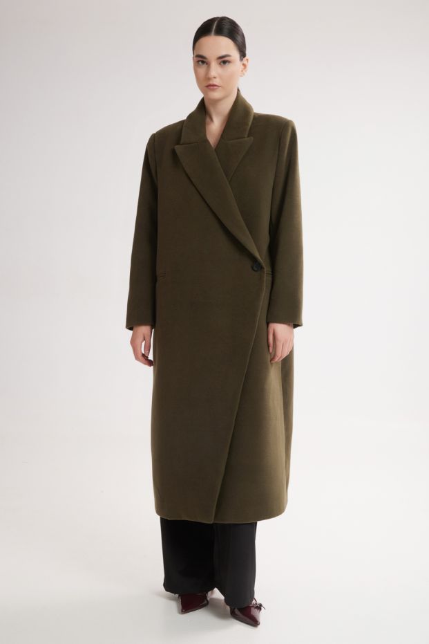 Snowflake Overcoat Green