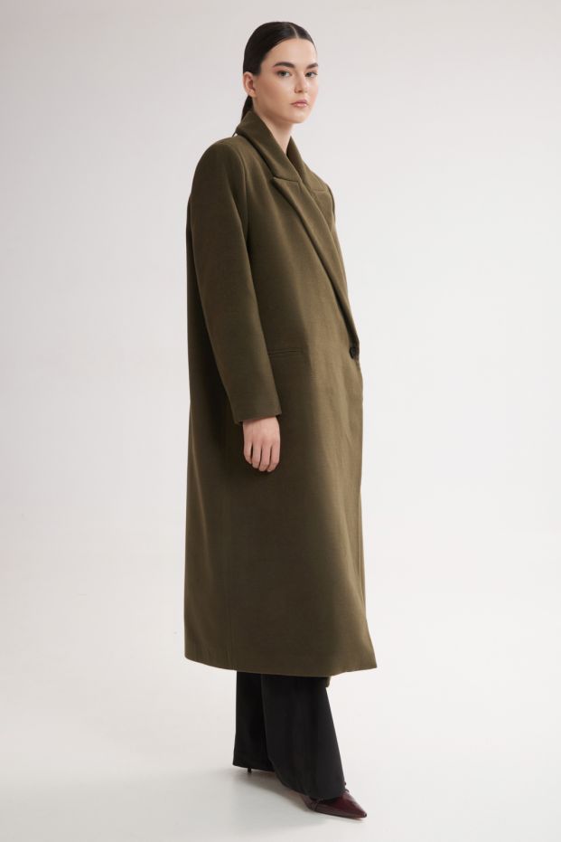 Snowflake Overcoat Green