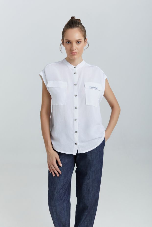 Akti Sleeveless Shirt