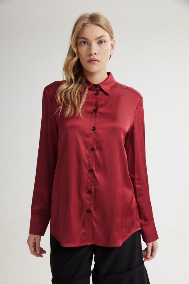 Harper Shirt Bordeaux