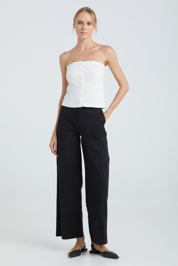 Norma Strapless Top