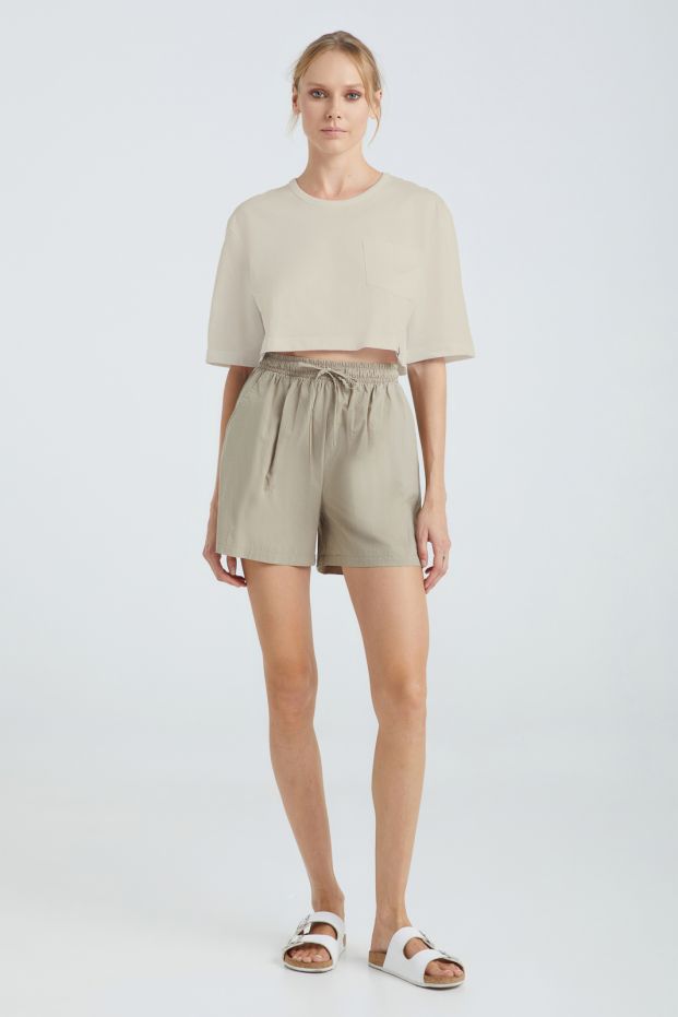 Kea Cropped T-Shirt