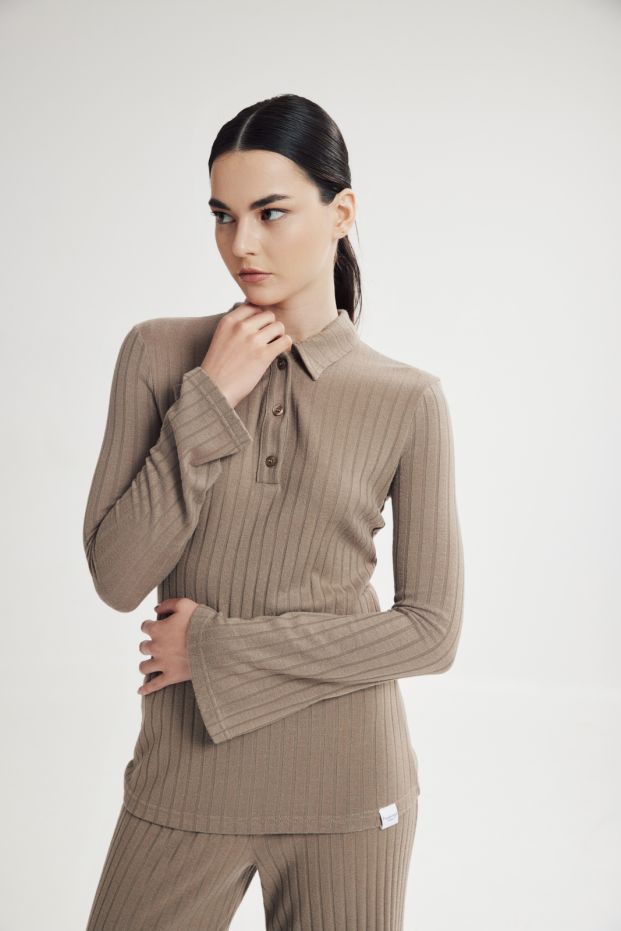 Sloane Top Taupe