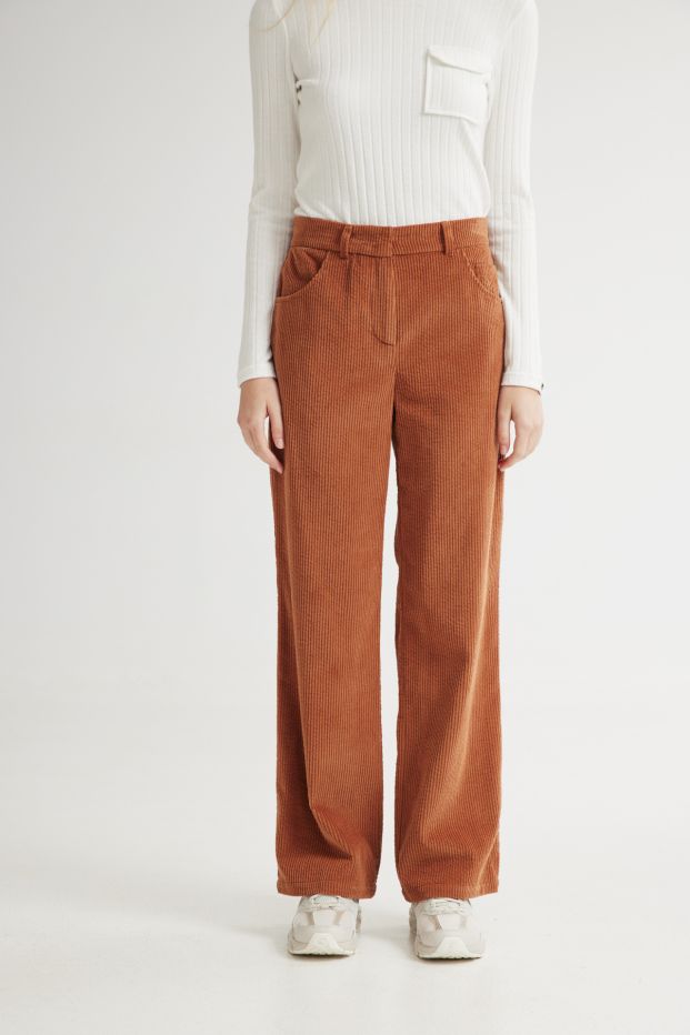 Rural Corduroy Pants Brown